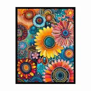 Dot Framed Print Fine Art Poster Print
