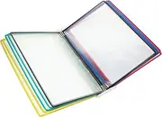 Gatuida Document Holder Wall-Mounted Files Storage Holder Office Wall Rack Simple Design