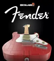 Mega Construx Mega Collabs Probuilder Fender Stratocaster LIMITED EDITION