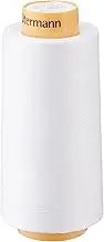 Gutermann Natural Cotton Thread Solids, 3281-Yard, White