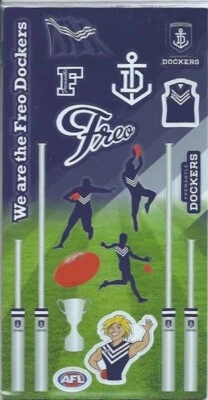Fremantle Dockers AFL Magnet Sheet * 20 Magnets Per Sheet