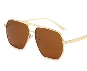 G25 Polarized Sunglasses Full Frame Polygon Glasses Driving Riding Goggles