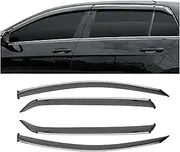 FUWKAIZS Car Accessories Rain Guard Weather Shield Wind Deflector Door Window Visor Compatible for Golf 7 MK7 MK7.5 2013-2020