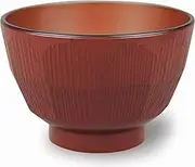 Soup Bowl hatsuri Tortoise Shell Vermilion