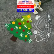 Christmas tree multi level ornaments metal cutting dies cut machine cutter die