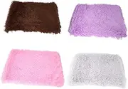 BESPORTBLE Pet Bed Mat Plush Cat Bed Warm Cat Bed Dog Pad Pet Cushion Mat Indoor Puppy Bed Dog Blanket Warm Pet Bed Pets Warm Blanket Pet Fleece Cushion Winter Bedding Dog Mattress Purple