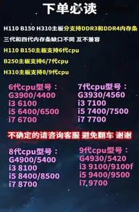 在飛比找Yahoo!奇摩拍賣優惠-電腦零件B250主板 Gigabyte/技嘉B250M-D2