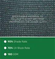 Shade Cloth 1.83 x 30m Green