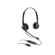 Grandstream Mid Range HD USB Headset Corded Headsets - GUV3000