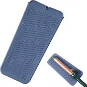 Hair Straightener Silicone Heat Insulation Mat - Perm Styling Tool Anti-Scald Protection, Curling Iron Heat-Resistant Pad for Hot Pochy