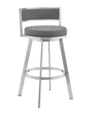 Armen Living Roman 26in Swivel Bar Stool