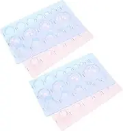 4pcs Paper Quilling Tool Paper Quilling Mold DIY Paper Craft Tools Half Ball Quilling Board Paper Craft Mold Paper Quilling Plate Artwork Mold Quilling Supplies Paper Quilling DIY