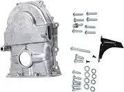 AIVWUMOT Aluminum Timing Cover Compatible with Ford FE Big Block BBF Mercury 360 390 427 428 Satin