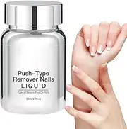 Nail Glue Remover for Press on Nails,Fingernails Tips Dissolver for Glue - Fast Acting Fake Fingernail Dissolver Manicure Tool for Women Girls Professional Enthusiasts Decorators