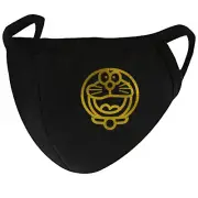 Doraemon Gold Foil - Adult Youth Face Mask Fashion 2 Layers + Pocket