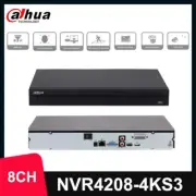 Dahua NVR4208-4KS3 NVR 8-Channel 12MP Network Video Recorder H.265+ 2SATA SMD+