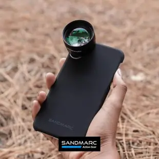 【SANDMARC】《 升級版 》2X Telephoto長焦手機外接鏡頭(含夾具與☆iPhone15背蓋)