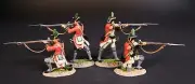 JOHN JENKINS SEVEN YEARS WAR 1756 - 1763 WB84-08N FOUR BRITISH 84TH REGIMENT INF