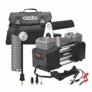 Ozito 12V 70L/min 145PSI Twin Cylinder Air Compressor OTAC-1570