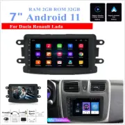 7" Android11 2＋32GB Car Stereo Radio GPS Nav Wifi For Dacia Duster Logan Renault