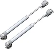 Mobestech 2 Pcs Gas Shocks Fan Blade Fixing Nut Tailgate Trunk Lift Support Truck Struts Automotive Struts Sprout Clip Strut Spring for Tool Heavy Duty Gas Hydraulic Struts Silver