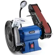 Belt Sander with Bench Grinder Combo, 3.2-Amp 2x28" Belt Sander & 8" Bench Gr...