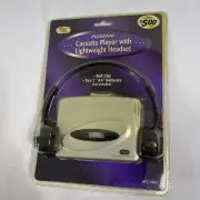 NEW SEALED Tozai ATC-1005 Portable Stereo Cassette Player Belt Clip Walkman