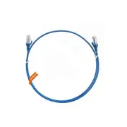 50Pcs Blue Cat 6 Ultra Thin Ethernet Network Cable
