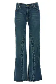 Y/PROJECT 'Evergreen Hook And Eye' Jeans
