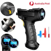 Wireless Car Air Compressor Digital Inflatable Pump Tyre Portable LCD Bike Ball