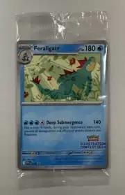 2024 Pokemon Illustration Contest Sealed Promo 3 Card Pack Feraligatr / Pikachu
