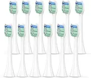 12x Replacement Toothbrush Heads for Philips Sonicare Replacement Heads, Compatible with Phillips Sonicare Replacement Brush Heads, Pack of 12 Professional Electric Toothbrush Heads