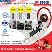 150PSI Tire Inflator Tester Lock-On Air Chuck Car Digital Pressure Gauge Meter