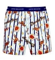 Peter Alexander Mens Boxer Shorts M Harry Potter Chocolate Frogs New Pyjama Pjs