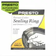 Presto 09924 Pressure Cooker Sealing Ring Gasket & Overpressure Plug Genuine