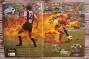 Sega Soccer Slam Nintendo Gamecube 2002 Vintage Poster Ad Print Official Promo