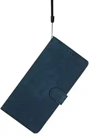 Designed for Google Pixel 6A Magnetic Blue Wallet Leather Cover PU Leather Case Wallet Flip Cover [Card Slots] [Magnetic] Stand Folio Shockproof Protection Case
