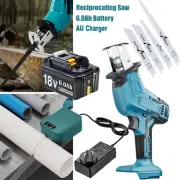 Reciprocating Saw Cordless Hand Saw Electric Wood Metal Cutter For Makita 18V BL