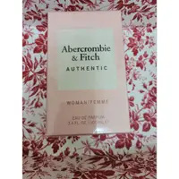 在飛比找蝦皮購物優惠-A&F Abercrombie & Fitch 真我女性淡香