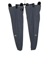 Adidas Mystic Grey White Men’s Hockey Stock Socks DX0966 Size XL