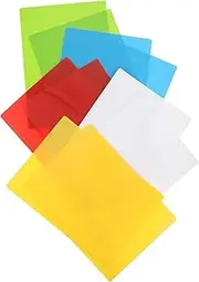 FUNOMOCYA Blank Flash Cards Index Cards Note 10pcs Pack PVC Material Water-Resistant Easy Organization