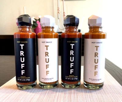 4 PACK - COMBO MIX AND MATCH - TRUFF Black & White Truffle Infused Hot Sauce