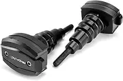 for Kawasaki for Ninja ZX-4RR ZX4RR ZX4R ZX4R 2023 2024 Engine Protection Cover Frame Sliders Crash Pad Falling Guard Engine Cowling (Color : Black-T1)
