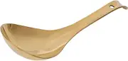 Baxnore Brass Salad Serving Spoon, Cooking Spoons, Gold Serving Spoons, Nonstick Kitchen Spoon, Serving Kitchen Spoon for Parties Dinner Large Tablespoons (Large)