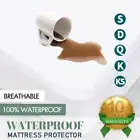 Mattress Protector Terry Cotton Bed Matress Waterproof KS/D/Queen/King/SK Bed AU