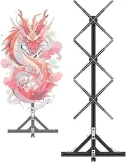 50cm/19.7in 3D Hologram Projector Fan Advertising Display Stand， 1X3 Video Wall Splicing Holographic Display Fan for Business Store Signs, Bar, Party Halloween