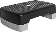 Step Fitness Adjustable Platform for Cardio and Aerobics 45 cm | Non-Slip Stepper for Home, Gym, Exercises Legs and Buttocks | Indoor Fitness Equipment for Women and Men