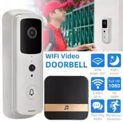 Wireless Doorbell-Video Door Bell WiFi Smart Intercom Security Phone Camera