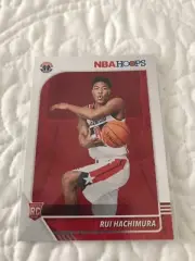 2019/20 Panini NBA HOOPS Rui Hachimura RC