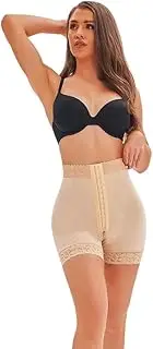 [Generic] Tummy Control Shapewear for Women Body Shaper Shorts Butt Lifter with Zipper Crotch